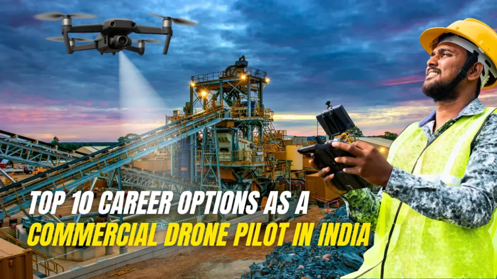 Top 10 Career Options as a Drone Pilot in India (2026 Guide)