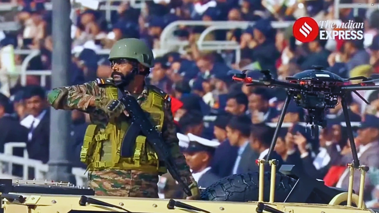 Dronum India Aviations Pralay Drone Showcased at Republic Day Parade 2026