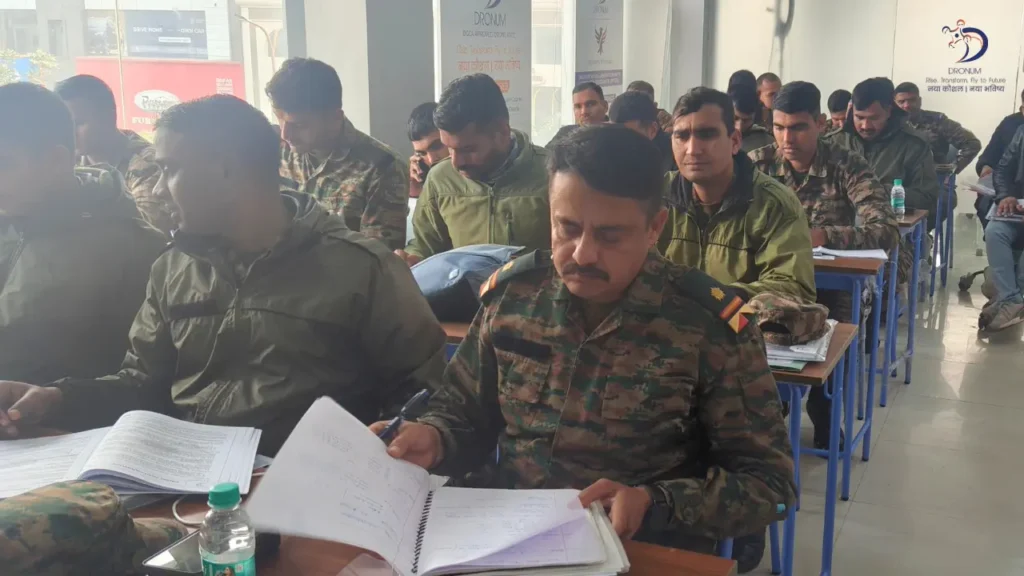 Dronum India Aviations Strengthens Indian Army Drone Capabilities with in-depth technical drone training support in Rajasthan