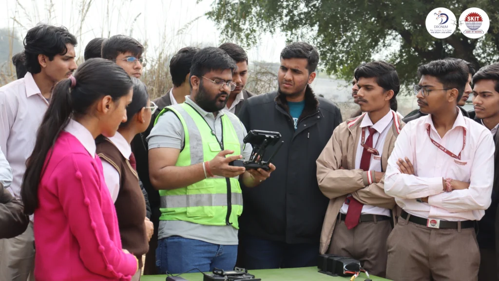3-Day Student Workshop on Drone Technology Successfully Conducted at SKIT By Dronum India Aviations
