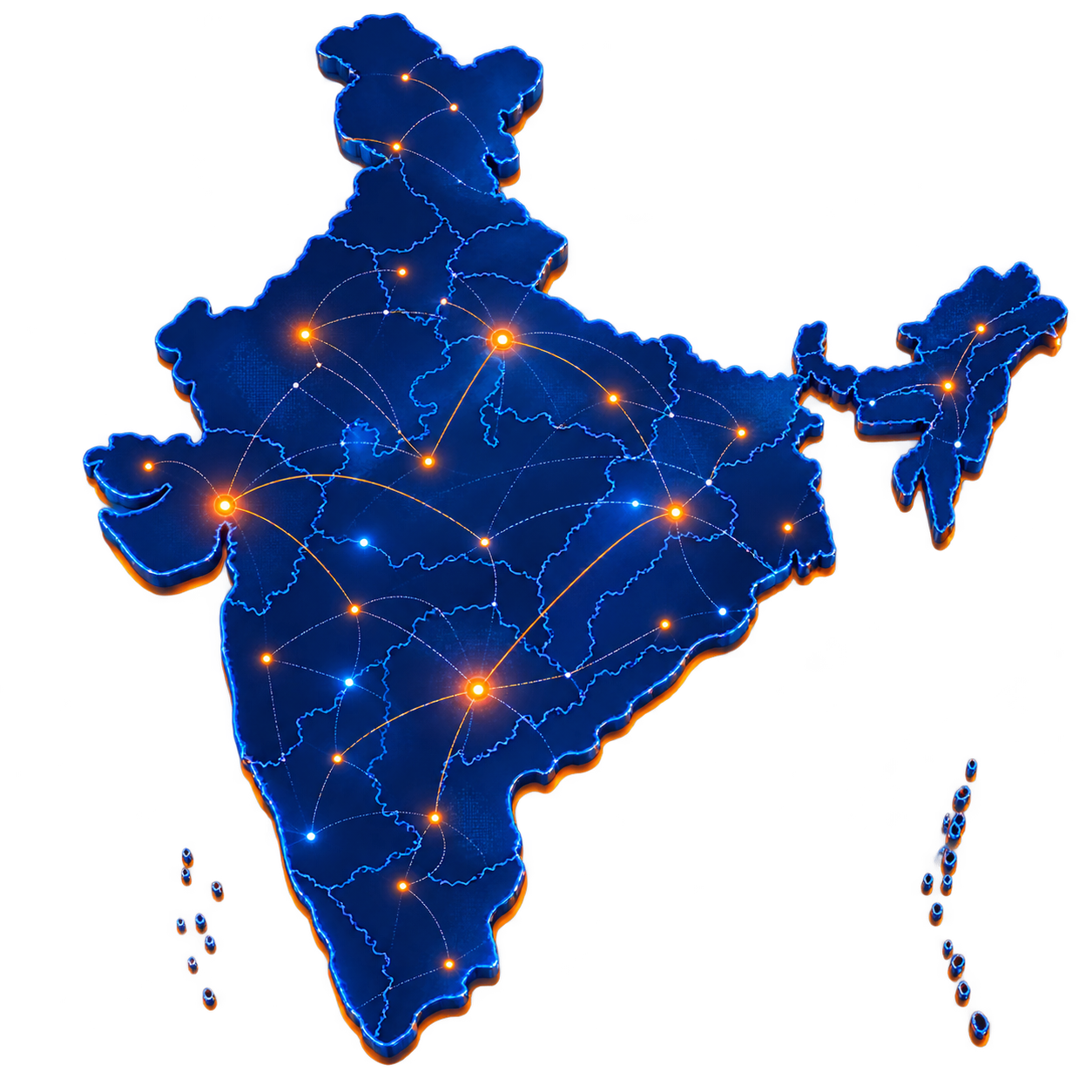 Dronum Presence Across India